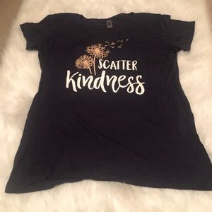 Instant Messege Navy T-Shirt (SCATTER Kindness)